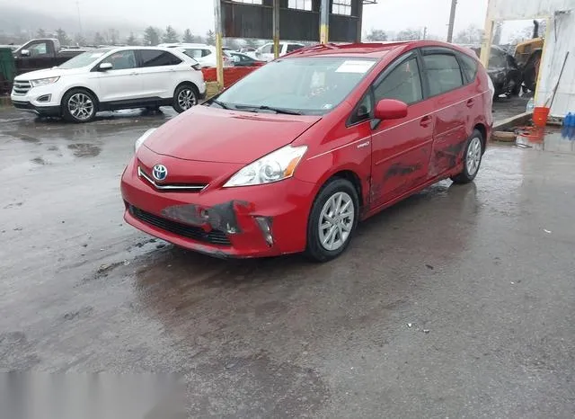 JTDZN3EU6EJ010670 2014 2014 Toyota Prius- V Three 6