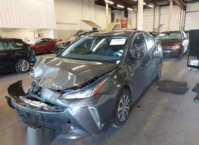 JTDL9RFU7K3012956 2019 2019 Toyota Prius- LE 2