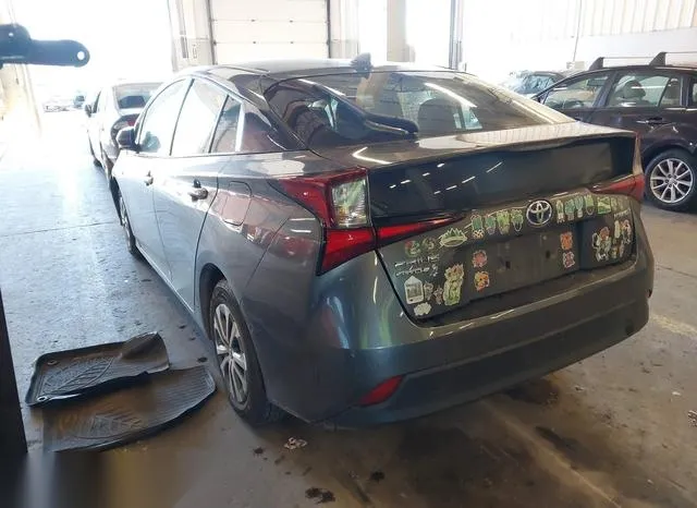 JTDL9RFU7K3012956 2019 2019 Toyota Prius- LE 3