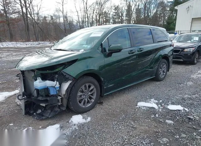 5TDKRKEC5MS034600 2021 2021 Toyota Sienna- LE 2