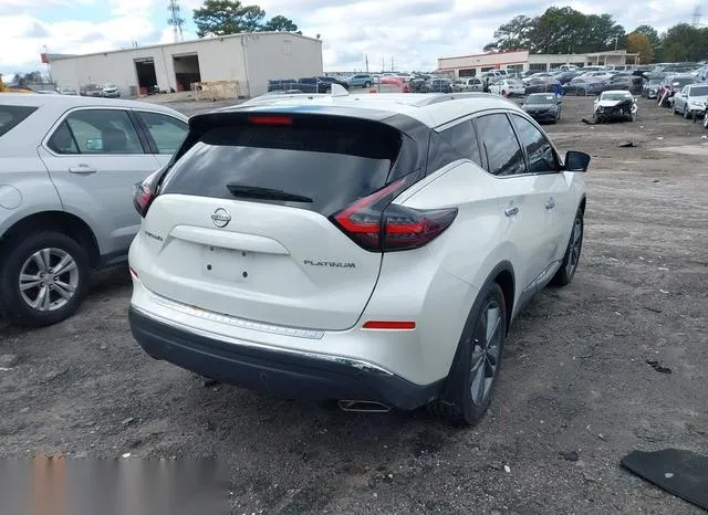 5N1AZ2DJXNC119829 2022 2022 Nissan Murano- Platinum Fwd 4