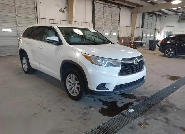 5TDZKRFHXGS144567 2016 2016 Toyota Highlander- Le V6 1