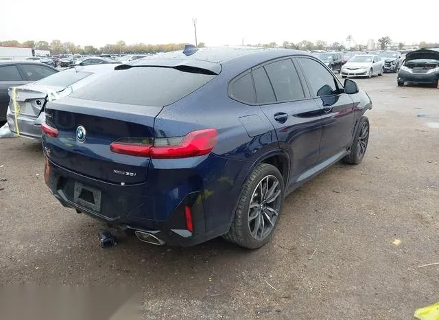 5UX33DT08P9P86190 2023 2023 BMW X4- Xdrive30I 4