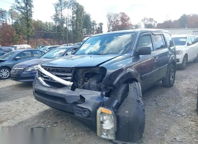 5FNYF3H20DB006431 2013 2013 Honda Pilot- LX 2