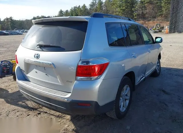 5TDBK3EH1CS119292 2012 2012 Toyota Highlander- SE 4