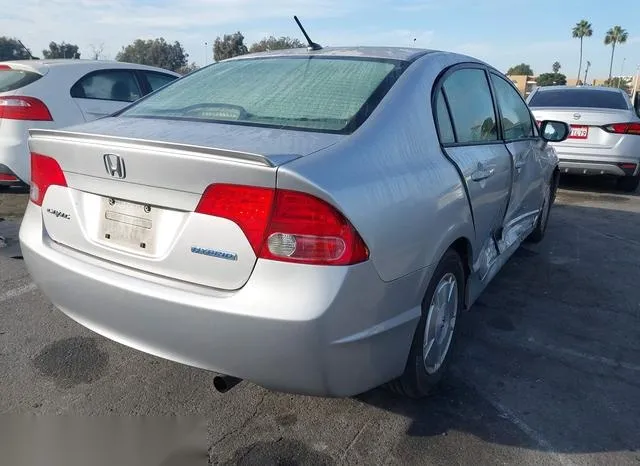 JHMFA36258S013410 2008 2008 Honda Civic- Hybrid 4