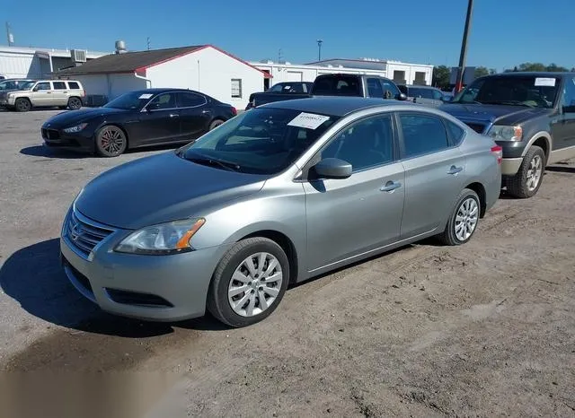 3N1AB7AP1EL681740 2014 2014 Nissan Sentra- S 2