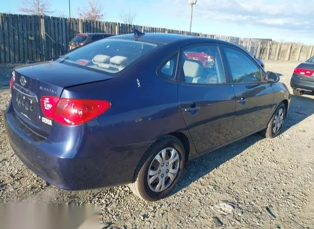 KMHDU4AD1AU183106 2010 2010 Hyundai Elantra- Gls 4