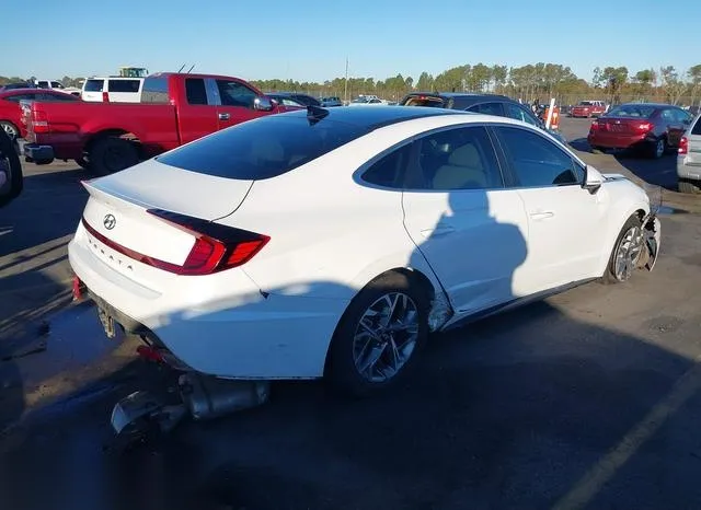 KMHL14JA2MA151796 2021 2021 Hyundai Sonata- Sel 4