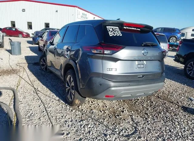 5N1AT3BA3MC727412 2021 2021 Nissan Rogue- Sv Fwd 3