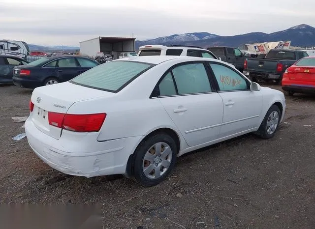 5NPET46C49H475432 2009 2009 Hyundai Sonata- Gls 4