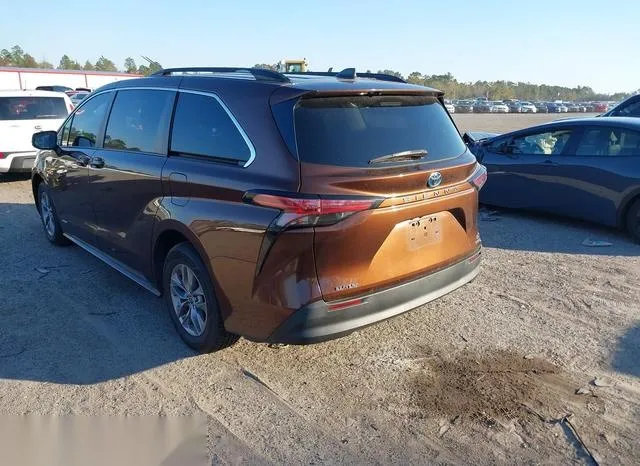 5TDBRKEC6MS007261 2021 2021 Toyota Sienna- LE 3