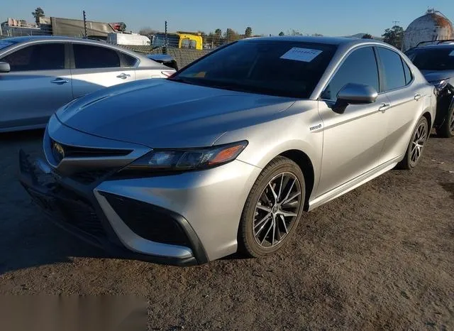 4T1G31AKXMU567872 2021 2021 Toyota Camry- Se Hybrid 2