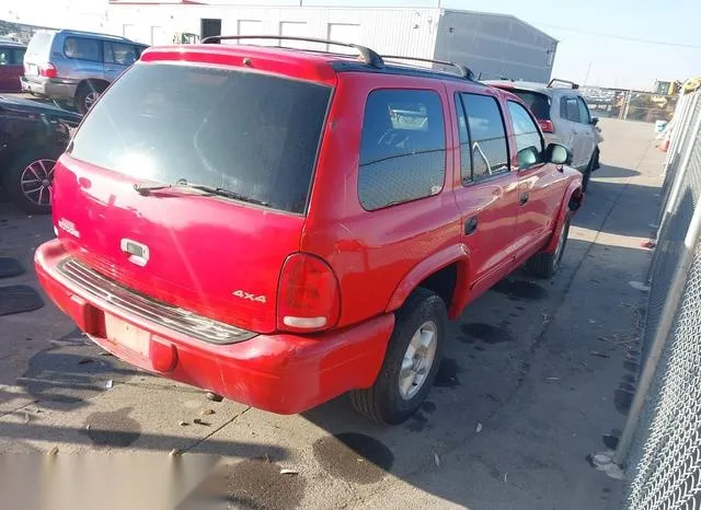 1B4HS28N8YF129957 2000 2000 Dodge Durango 4