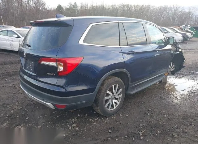 5FNYF6H54NB019731 2022 2022 Honda Pilot- Awd Ex-L 4