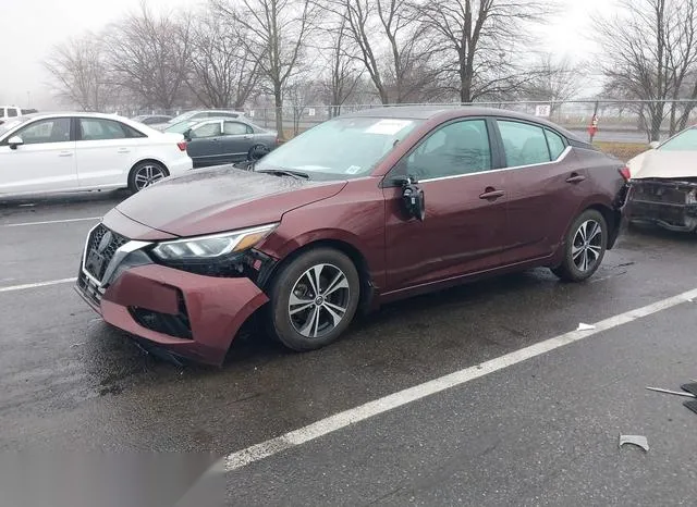 3N1AB8CV7NY208784 2022 2022 Nissan Sentra- Sv Xtronic Cvt 2