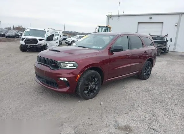 1C4RDJDG8NC160660 2022 2022 Dodge Durango- Gt Awd 2