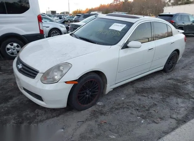 JNKCV51F86M601140 2006 2006 Infiniti G35X 2