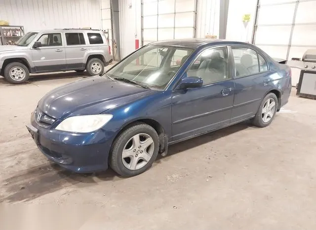 1HGES26744L011296 2004 2004 Honda Civic- EX 2