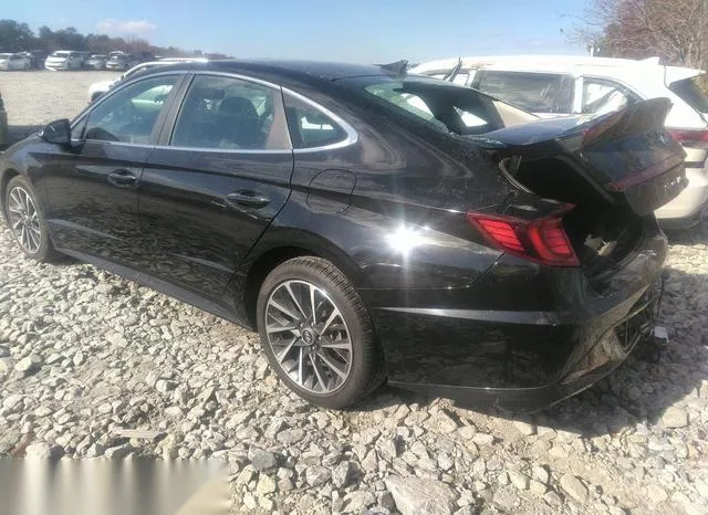 KMHL34J22NA227828 2022 2022 Hyundai Sonata- Limited 3