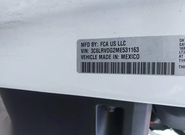 3C6LRVDG2ME531163 2021 2021 RAM Promaster- 2500 High Roof 1 9