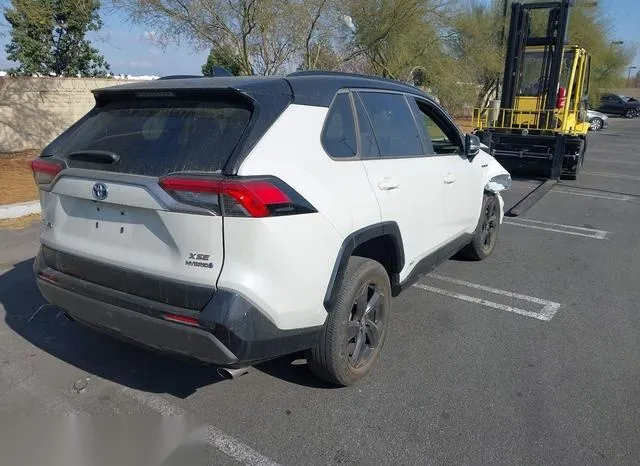 JTMEWRFVXKD505289 2019 2019 Toyota RAV4- Hybrid Xse 4