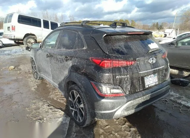 KM8K5CA32NU839907 2022 2022 Hyundai Kona- Limited 3