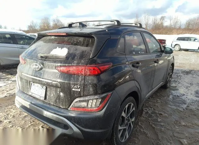 KM8K5CA32NU839907 2022 2022 Hyundai Kona- Limited 4