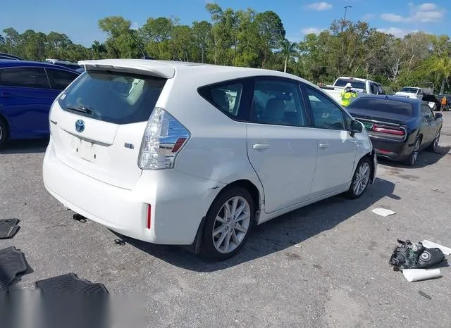 JTDZN3EU7C3046093 2012 2012 Toyota Prius- V Five 4