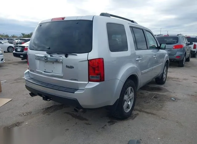 5FNYF4H58AB014904 2010 2010 Honda Pilot- Ex-L 4