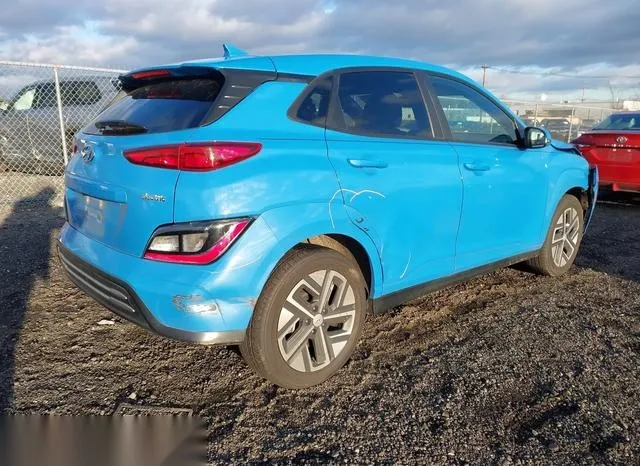 KM8K33AGXNU150593 2022 2022 Hyundai Kona- Electric Sel 4