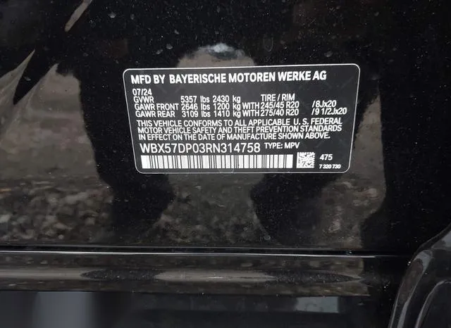 WBX57DP03RN314758 2024 2024 BMW X3- Xdrive30I 9