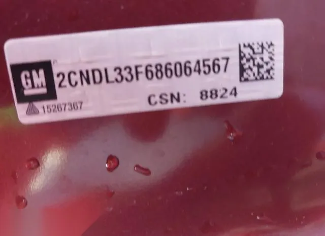 2CNDL33F686064567 2008 2008 Chevrolet Equinox- LT 9