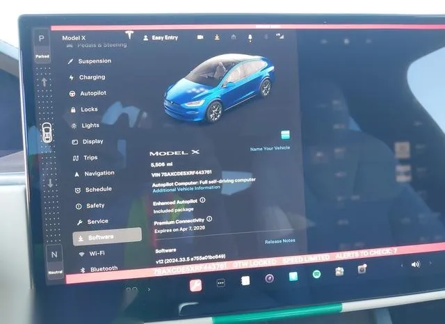 7SAXCDE5XRF443761 2024 2024 Tesla Model X- Long Range 7