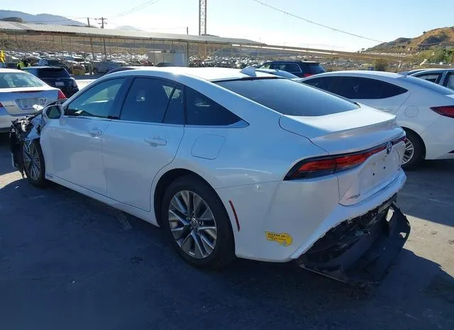 JTDAAAAA9NA005956 2022 2022 Toyota Mirai- Xle 3