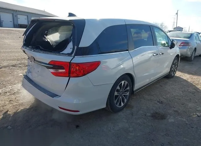 5FNRL6H77NB034562 2022 2022 Honda Odyssey- Ex-L 4