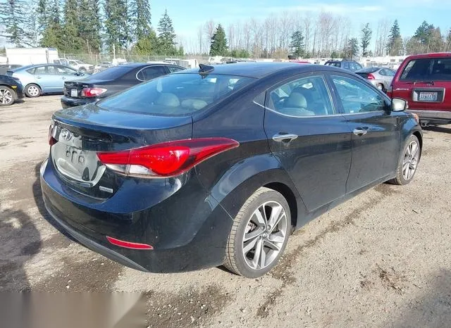 5NPDH4AE4EH508798 2014 2014 Hyundai Elantra- Limited 4