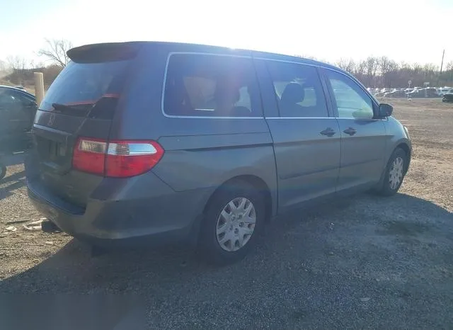 5FNRL38257B109331 2007 2007 Honda Odyssey- LX 4