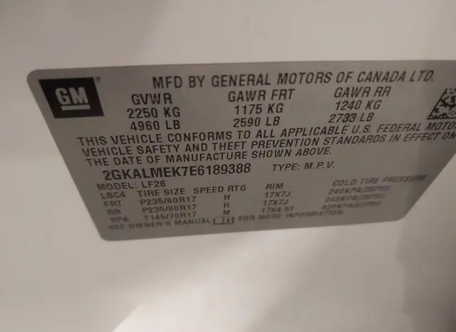 2GKALMEK7E6189388 2014 2014 GMC Terrain- Sle-1 9