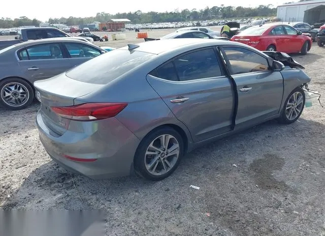 KMHD84LFXHU267387 2017 2017 Hyundai Elantra- Limited 4