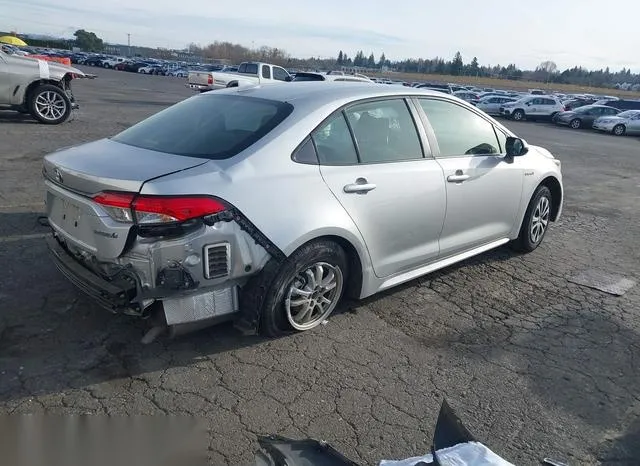 JTDEAMDEXMJ025701 2021 2021 Toyota Corolla- Hybrid Le 4