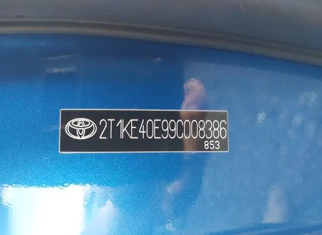 2T1KE40E99C008386 2009 2009 Toyota Matrix- S 9