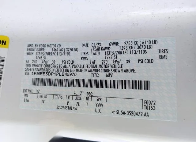 1FMEE5DP1PLB45970 2023 2023 Ford Bronco- Wildtrak 9