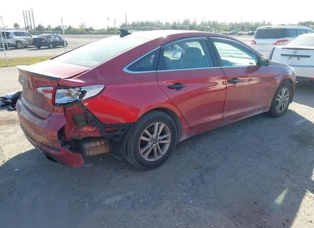 5NPE24AF2HH473827 2017 2017 Hyundai Sonata- SE 4