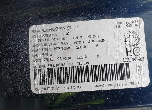 1D7HU18268J186562 2008 2008 Dodge RAM 1500- Slt 9