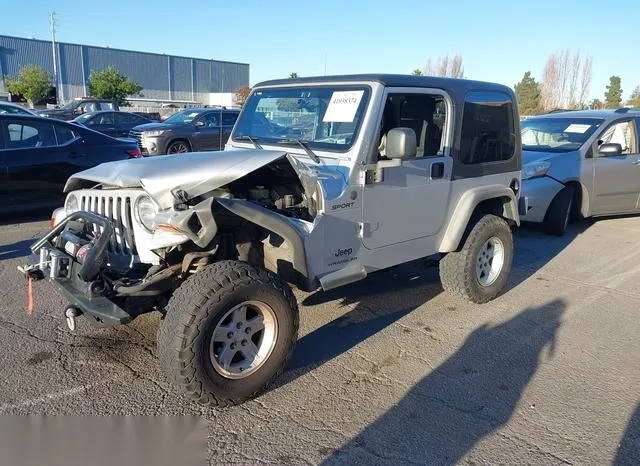 1J4FA49S84P785362 2004 2004 Jeep Wrangler- Sport 2