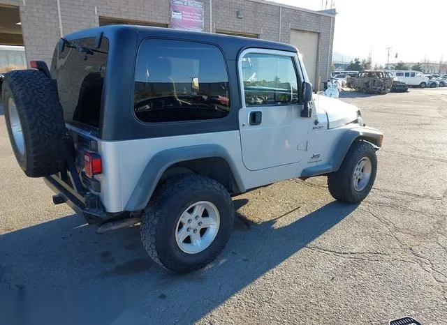 1J4FA49S84P785362 2004 2004 Jeep Wrangler- Sport 4