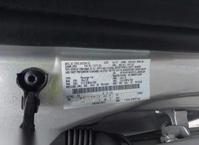 1FAHP3K21CL460629 2012 2012 Ford Focus- SE 9