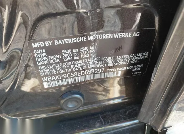 WBAKP9C58ED693297 2014 2014 BMW 5 Series- 550I Xdrive 9