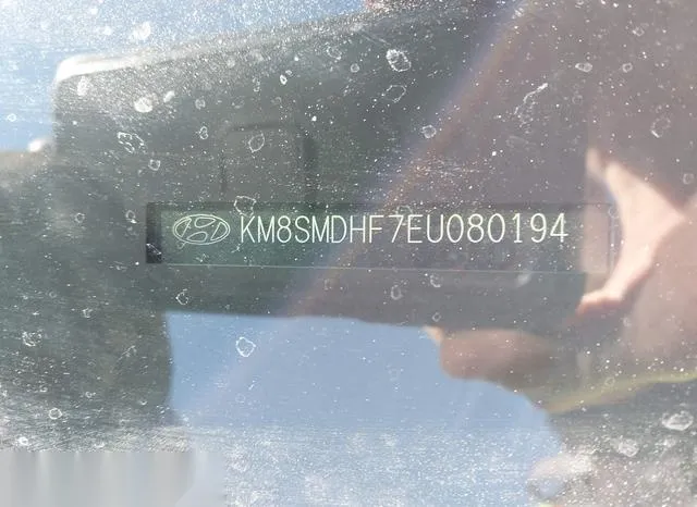 KM8SMDHF7EU080194 2014 2014 Hyundai Santa Fe- Gls 9